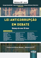 Capa do livro: Lei Anticorrupo em Debate, Coordenadores: Giuseppe Giamundo Neto, Roberto Ricomini Piccelli, Rodrigo de Bittencourt Mudrovitsch