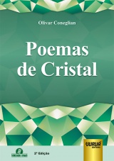 Capa do livro: Poemas de Cristal, Olivar Coneglian