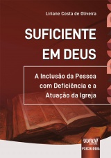 Capa do livro: Suficiente em Deus, Liriane Costa de Oliveira
