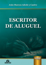 Capa do livro: Escritor de Aluguel, Joo Marcos Adede y Castro