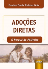 Capa do livro: Adoes Diretas, Francisco Cludio Medeiros Jnior