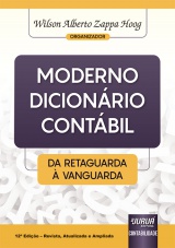 Capa do livro: Moderno Dicionrio Contbil da Retaguarda  Vanguarda, Organizador: Wilson Alberto Zappa Hoog