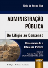 Capa do livro: Administrao Pblica, Tnia de Sousa Elias