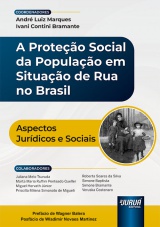 Capa do livro: Proteção Social da População em Situação de Rua no Brasil, A, Coordenadores: André Luiz Marques, Ivani Contini Bramante