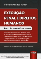 Capa do livro: Execuo Penal e Direitos Humanos - Para Provas e Concursos, Cludio Mendes Jnior