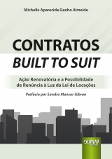 Capa do livro: Contratos Built To Suit, Michelle Aparecida Ganho Almeida