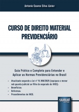 Capa do livro: Curso de Direito Material Previdencirio, Antonio Soares Silva Jnior