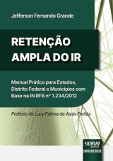 Capa do livro: Reteno Ampla do IR, Jefferson Fernando Grande