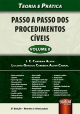 Capa do livro: Passo a Passo dos Procedimentos Cveis - Vol. II, J. E. Carreira Alvim, Luciana Gontijo Carreira Alvim Cabral