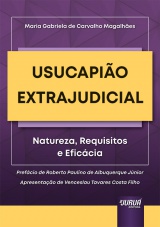 Capa do livro: Usucapio Extrajudicial, Maria Gabriela de Carvalho Magalhes
