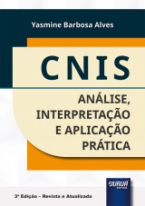 Capa do livro: CNIS - Anlise, Interpretao e Aplicao Prtica, Yasmine Barbosa Alves