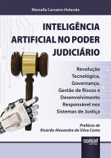 Capa do livro: Inteligncia Artificial no Poder Judicirio, Marcella Carneiro Holanda