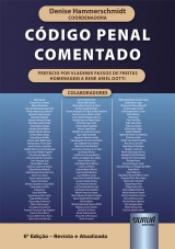 Capa do livro: Código Penal Comentado, Coordenadora: Denise Hammerschmidt