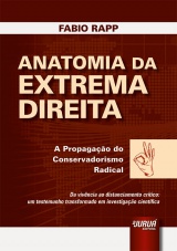 Capa do livro: Anatomia da Extrema Direita, Fabio Aparecido Rapp Porto