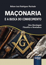 Capa do livro: Maçonaria e a Busca do Conhecimento, Nélson José Rodrigues Machado