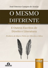 Capa do livro: Mesmo Diferente, O, Jos Osterno Campos de Arajo