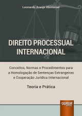 Capa do livro: Direito Processual Internacional, Leonardo Arajo Abimorad