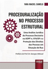 Capa do livro: Proceduralizao no Processo Estrutural, Yara Maciel Camelo