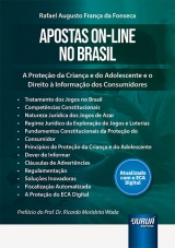Capa do livro: Apostas On-Line no Brasil, Rafael Augusto Fran�a da Fonseca