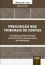 Capa do livro: Prescrição nos Tribunais de Contas, Thiago da Cunha Brito