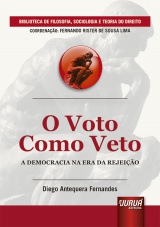 Capa do livro: Voto Como Veto, O, Diego Antequera Fernandes