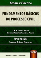 Capa do livro: Fundamentos Básicos do Processo Civil, J. E. Carreira Alvim, Luciana Gontijo Carreira Alvim