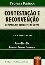 Capa do livro: Contestação e Reconvenção, J. E. Carreira Alvim