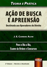 Capa do livro: Ação de Busca e Apreensão, J. E. Carreira Alvim