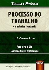Capa do livro: Processo do Trabalho, J. E. Carreira Alvim
