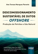 Capa do livro: Descomissionamento Sustentável de Dutos Offshore, Ana Tereza Marques Parente