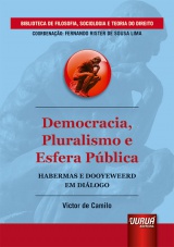 Capa do livro: Democracia, Pluralismo e Esfera P�blica, Victor Gomes Hunold de Camilo