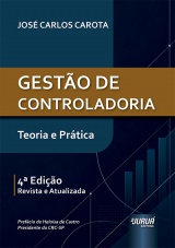 Capa do livro: Gestão de Controladoria, José Carlos Carota