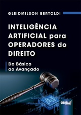 Capa do livro: Inteligência Artificial para Operadores do Direito, Gleidmilson Bertoldi