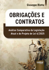 Capa do livro: Obrigações e Contratos, Giuseppe Riotta