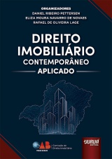 Capa do livro: Direito Imobili�rio Contempor�neo Aplicado, Organizadores: Eliza Moura Navarro de Novaes, Rafael de Oliveira Lage, Daniel Ribeiro Pettersen