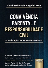 Capa do livro: Convivência Parental e Responsabilidade Civil, Ainah Hohenfeld Angelini Neta