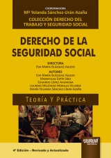 Capa do livro: Derecho de la Seguridad Social, Directora: Eva María Blázquez Agudo