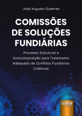 Capa do livro: Comissões de Soluções Fundiárias, José Augusto Guterres