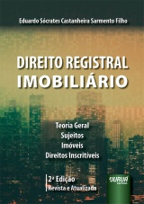 Capa do livro: Direito Registral Imobili�rio, Eduardo S�crates Castanheira Sarmento Filho