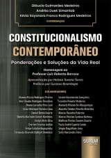 Capa do livro: Constitucionalismo Contempor�neo, Coordena��o: Andr�a Duek Simantob, Gl�ucio Guimar�es Medeiros, K�zia Sayonara Franco Rodrigues Medeiros