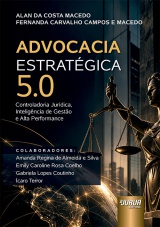 Capa do livro: Advocacia Estratégica 5.0, Alan da Costa Macedo, Fernanda Carvalho Campos e Macedo