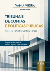 Capa do livro: Tribunais de Contas e Políticas Públicas, Coordenadora: Vânia Vieira
