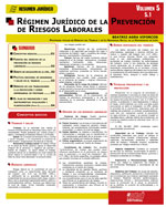 Régimen Jurídico de la Prevención de Riesgos Laborales
